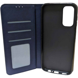 Чехол-книжка DM Book Сase Leather для Xiaomi Redmi Note 13 4G Blue