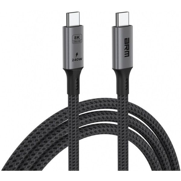 Кабель ArmorStandart USB 4.0 Type-C - Type-C 240W 8K 60hz 40Gbps 1m Black (ARM81921)