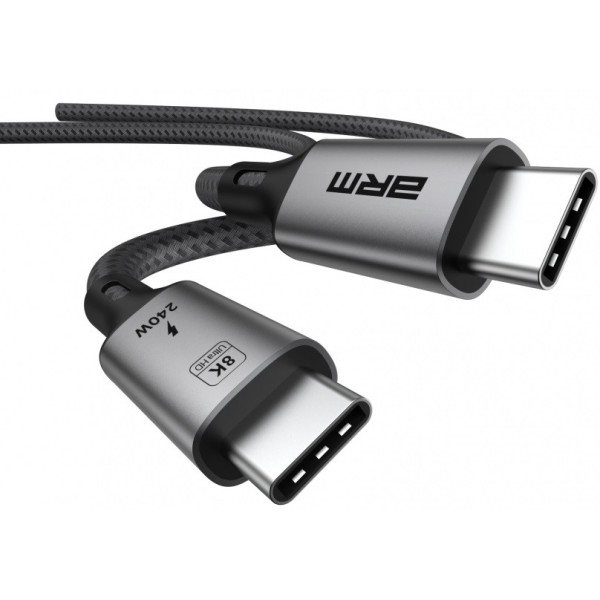 Кабель ArmorStandart USB 4.0 Type-C - Type-C 240W 8K 60hz 40Gbps 1m Black (ARM81921)
