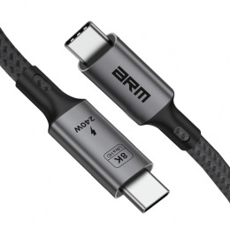 Кабель ArmorStandart USB 4.0 Type-C - Type-C 240W 8K 60hz 40Gbps 1m Black (ARM81921)