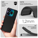 Чохол ArmorStandart Matte Slim Fit для ZTE Nubia V60 Design Black (ARM78946)