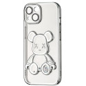 Чохол Shining Bear Case для iPhone 15 Silver