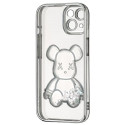 Чохол Shining Bear Case для iPhone 15 Silver