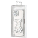 Чехол Shining Bear Case для iPhone 15 Silver