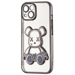 Чехол Shining Bear Case для iPhone 15 Black