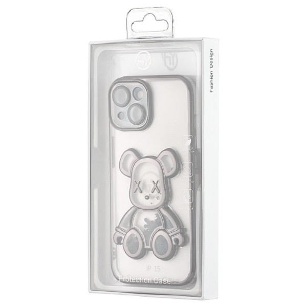 Чехол Shining Bear Case для iPhone 15 Black