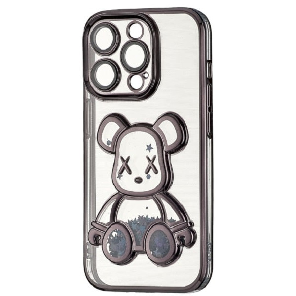 Чохол Shining Bear Case для iPhone 15 Pro Black