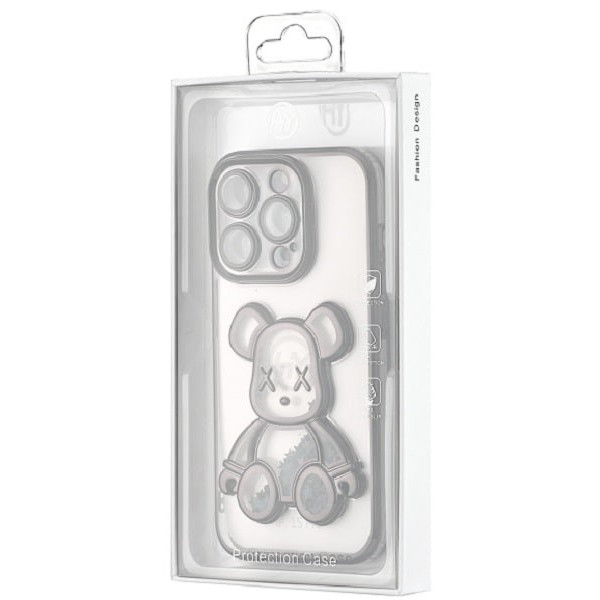 Чохол Shining Bear Case для iPhone 15 Pro Black