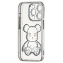 Чохол Shining Bear Case для iPhone 15 Pro Silver