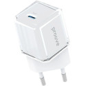 Сетевое зарядное устройство Pure GaN 30W Type-C White (WCPU30012202)