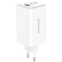 Сетевое зарядное устройство Proove Pocket GaN 100W (2Type-C + USB) White (WCPG10012202)