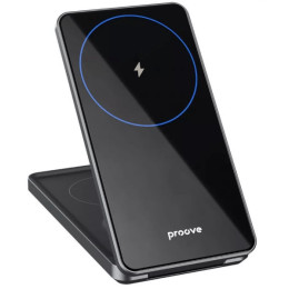 Бездротовий зарядний пристрій Proove Metal Edge 3 in 1 Gray (WSME15010003)