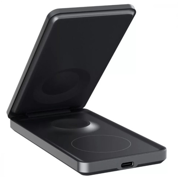 Бездротовий зарядний пристрій Proove Metal Edge 3 in 1 Gray (WSME15010003)