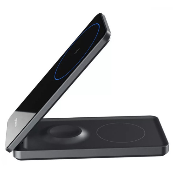Бездротовий зарядний пристрій Proove Metal Edge 3 in 1 Gray (WSME15010003)