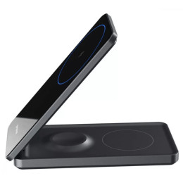Бездротовий зарядний пристрій Proove Metal Edge 3 in 1 Gray (WSME15010003)