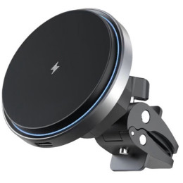 Автомобильный держатель с БЗУ Proove Magic Circle Pro 15W Black (WHMP15010001)