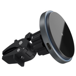 Автомобильный держатель с БЗУ Proove Magic Circle Pro 15W Black (WHMP15010001)