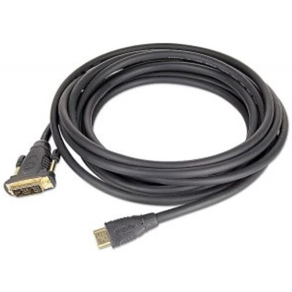 Кабель Cablexpert HDMI-DVI (M/M), 4.5 m Black (CC-HDMI-DVI-15)