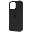 Чехол Silicone Case with MagSafe для iPhone 16 Pro Max Black