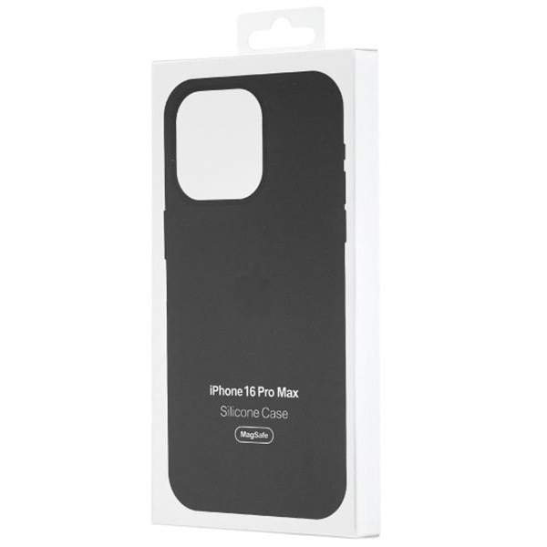 Чохол Silicone Case with MagSafe для iPhone 16 Pro Max Black