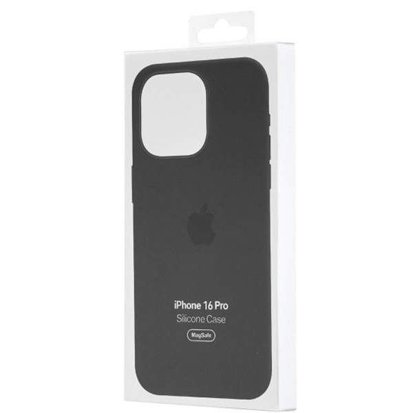 Чехол Silicone Case with MagSafe для iPhone 16 Pro Black