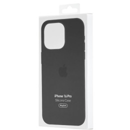 Чохол Silicone Case with MagSafe для iPhone 16 Pro Black