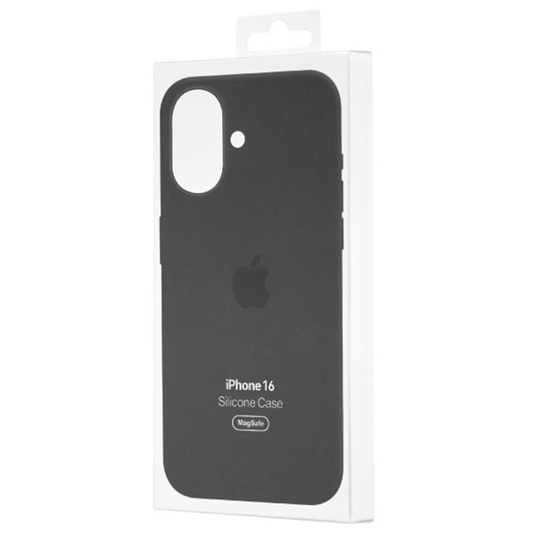 Чохол Silicone Case with MagSafe для iPhone 16 Black