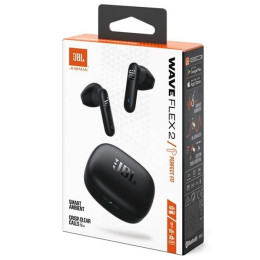 Bluetooth-гарнитура JBL Wave Flex 2 Black (JBLWFLEX2BLK)