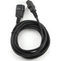 Кабель питания Cablexpert PC-189 (С13-С14) 3*0.5 мм 1.8m Black