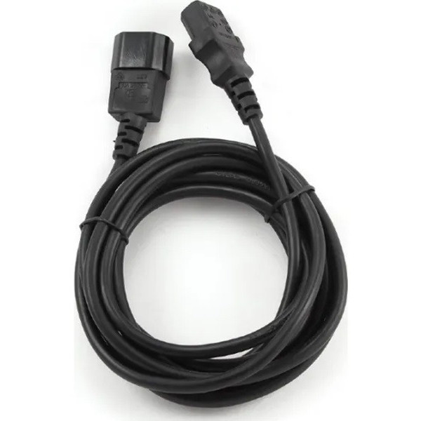 Кабель питания Cablexpert PC-189 (С13-С14) 3*0.5 мм 1.8m Black