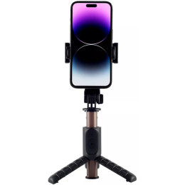 Монопод Tripod Veron VMT-10 0.65m з Bluetooth кнопкою Black