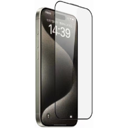 Защитное стекло Lanbi Ultra+ Corning Glass для iPhone 13/13 Pro/14 Black