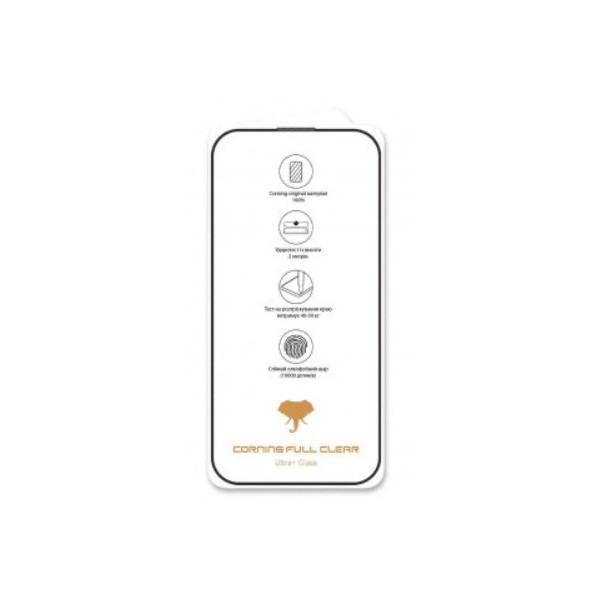 Захисне скло Lanbi Ultra+ Corning Glass для iPhone 16 Black
