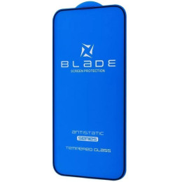 Защитное стекло BLADE ANTISTATIC Series Full Glue для iPhone 14 Pro Max/15 Plus/16 Plus Black