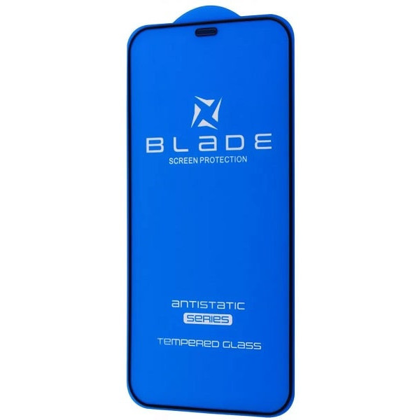 Захисне скло BLADE ANTISTATIC Series Full Glue для iPhone 12/12 Pro Black
