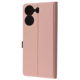 Чехол-книжка WAVE Flap для Xiaomi Redmi 13C 4G/Poco C65 Pink Sand