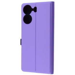 Чохол-книжка WAVE Flap для Xiaomi Redmi 13C 4G/Poco C65 Light Purple