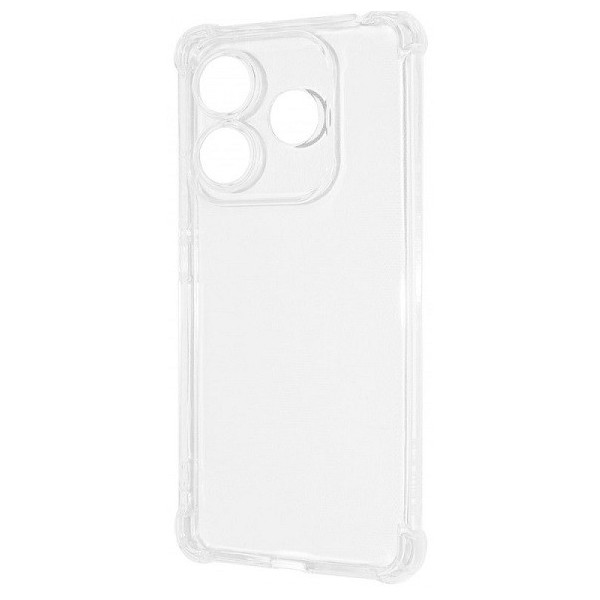 Чохол WXD cилікон 0.8 mm HQ для Xiaomi Redmi Note 14 5G Прозорий