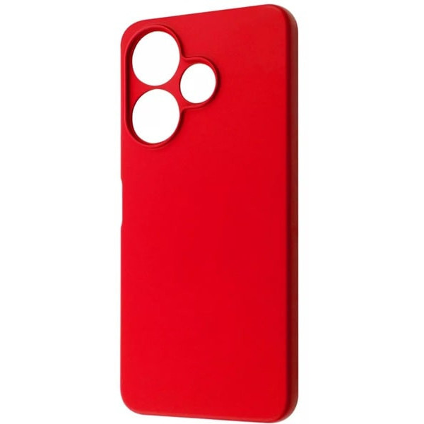 Чехол WAVE Full Silicone Cover для Xiaomi Redmi Note 13 4G Red