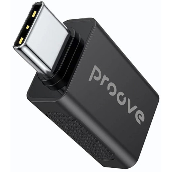 Переходник OTG Proove Extension USB to Type-C Black (HBEX00101001)