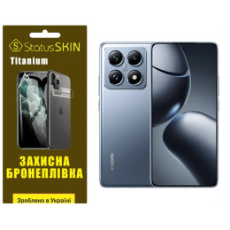 Полиуретановая пленка StatusSKIN Titanium для Xiaomi 14T/14T Pro Глянцевая