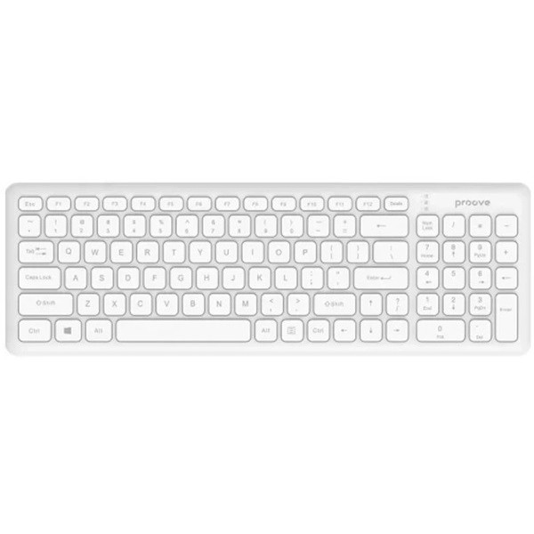 Клавіатура Proove Classic Code (UkraineLayout) White (KBCD00003002)