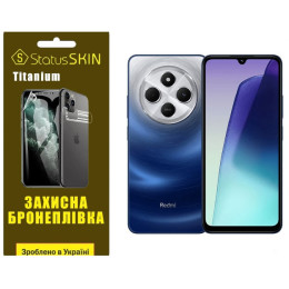Полиуретановая пленка StatusSKIN Titanium для Xiaomi Redmi 14C 4G/Poco C75 Глянцевая