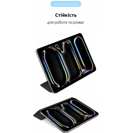 Чехол-книжка ArmorStandart Smart для iPad Pro 11 2024 Black (ARM74643)