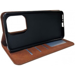 Чохол-книжка DM Book Сase Leather для Samsung A15 A155/A15 5G A156 Dark Brown