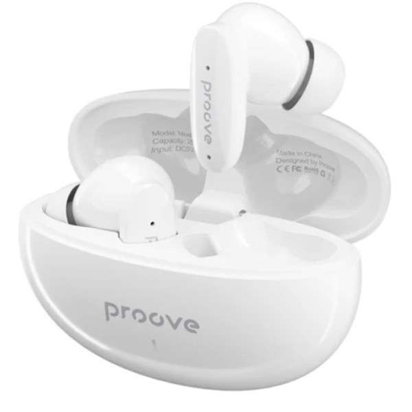Bluetooth-гарнітура Proove MoshPit TWS White Glossy (TWMP00010002)