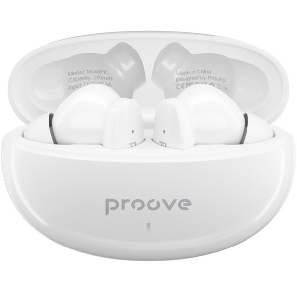 Bluetooth-гарнітура Proove MoshPit TWS White Glossy (TWMP00010002)