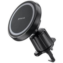 Автомобільний тримач Proove Carbon Magnetic Air Outlet Car Mount Magnetic Ring Black (CHCM00000001)