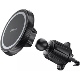 Автомобильный держатель Proove Carbon Magnetic Air Outlet Car Mount Magnetic Ring Black (CHCM00000001)