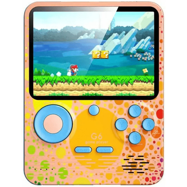 Портативная игровая консоль G6 3.5 дюйма 6000mAh Pink